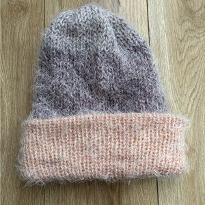 reversible knit beanie